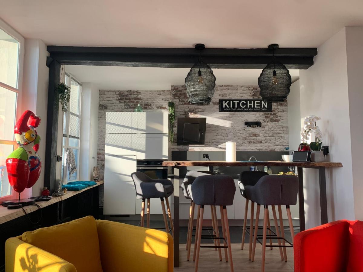 Apartmán La Loge Des Artistes Honfleur Exteriér fotografie
