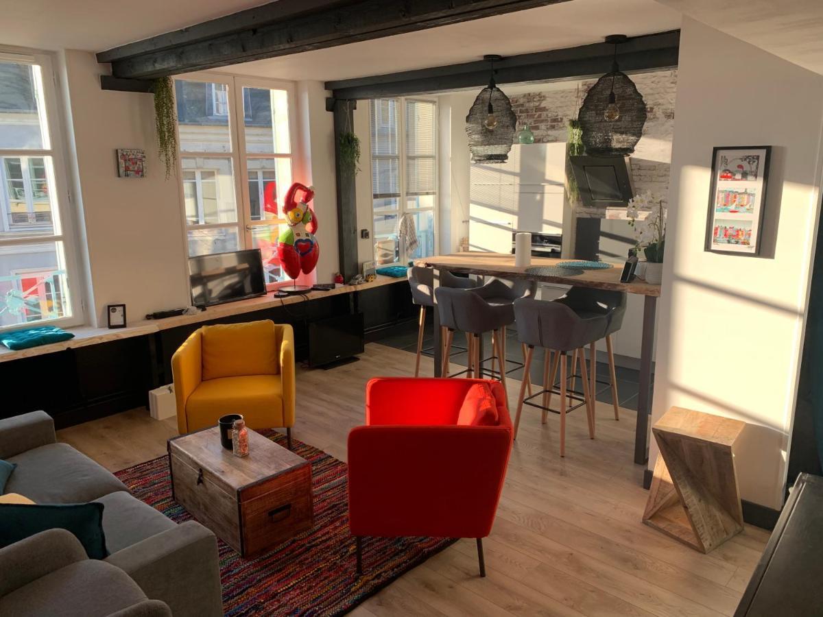 Apartmán La Loge Des Artistes Honfleur Exteriér fotografie