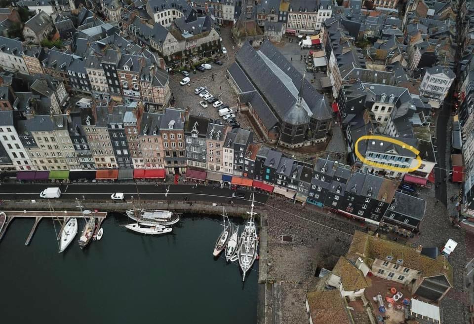 Apartmán La Loge Des Artistes Honfleur Exteriér fotografie